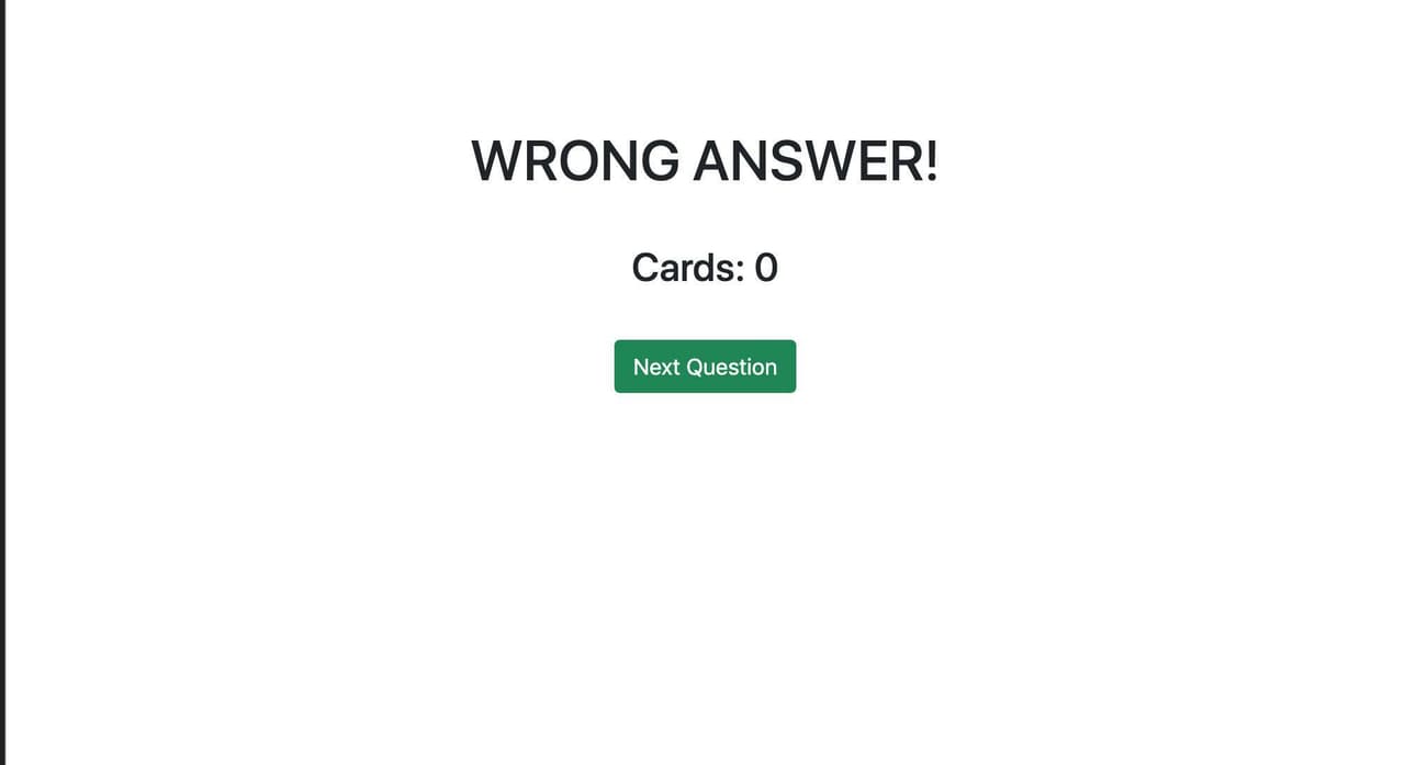 Collect 4 cards to escape