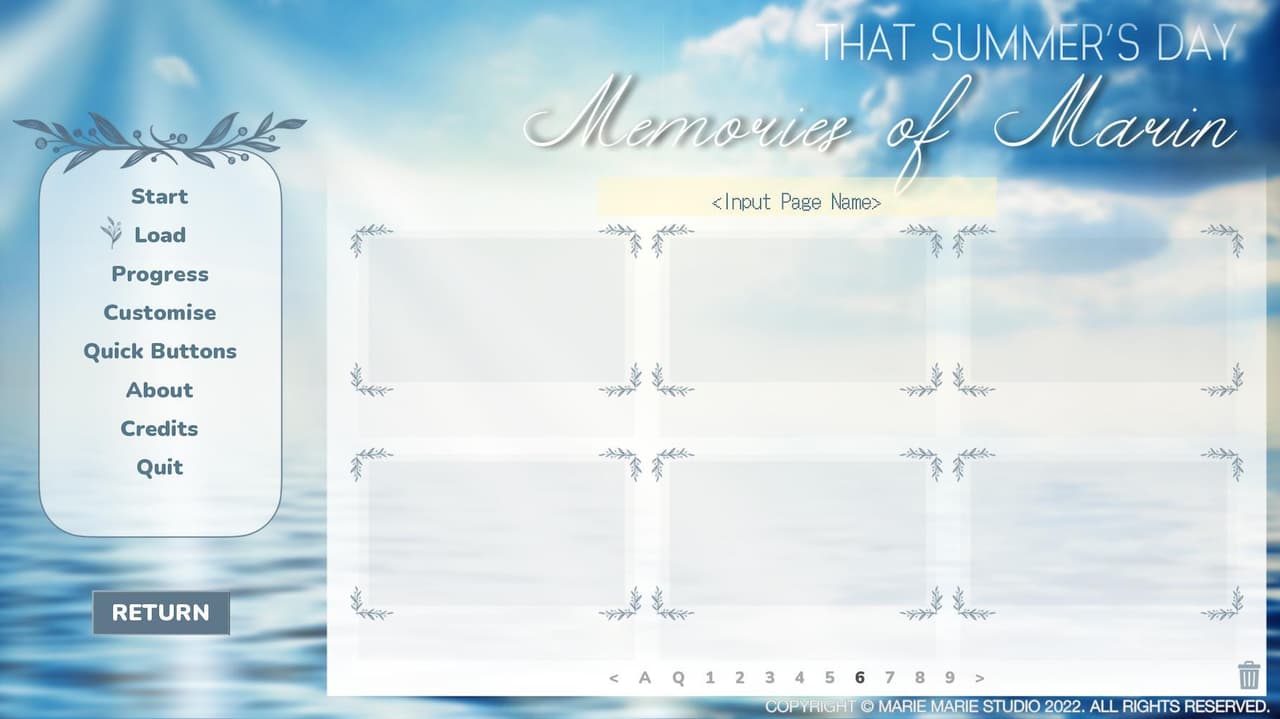 That Summers Day - Memories of Marin