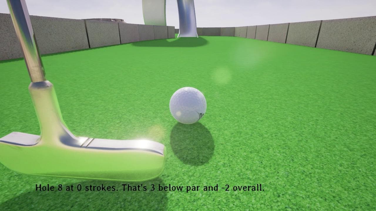 Minigolf for Leap Motion screenshot 5