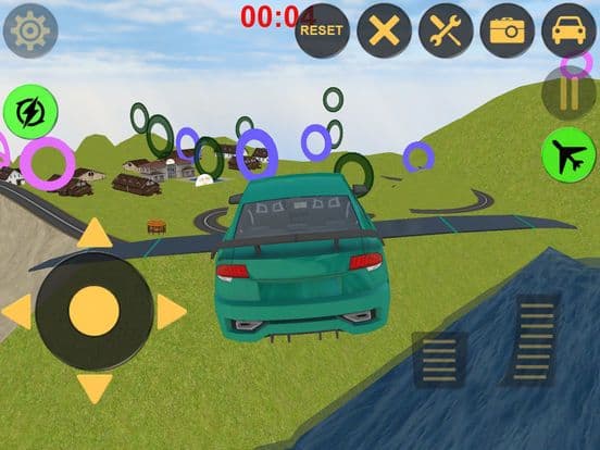 Flappy Flying Car Demolition n Furious Racing screenshot 5