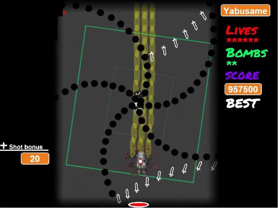 Lenen fangame ~ Yabusame Vs [Tsubakura] screenshot 2