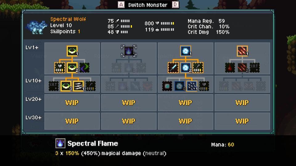 Monster Sanctuary (itch) screenshot 6