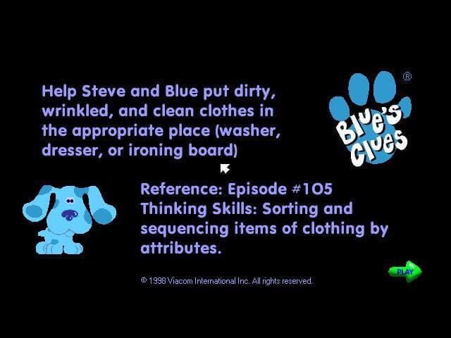 Blues Clues: Laundry Time