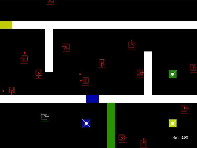 Minimal tanks battle screenshot 2