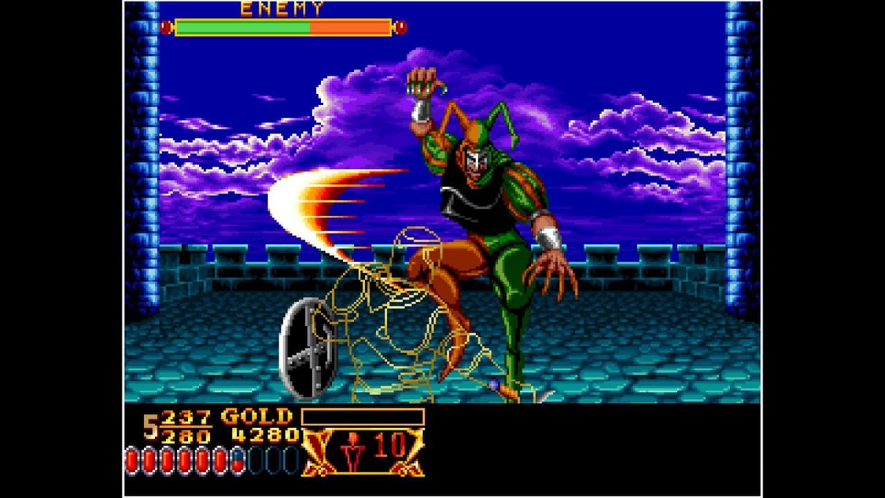 ACA NEOGEO CROSSED SWORDS screenshot 3