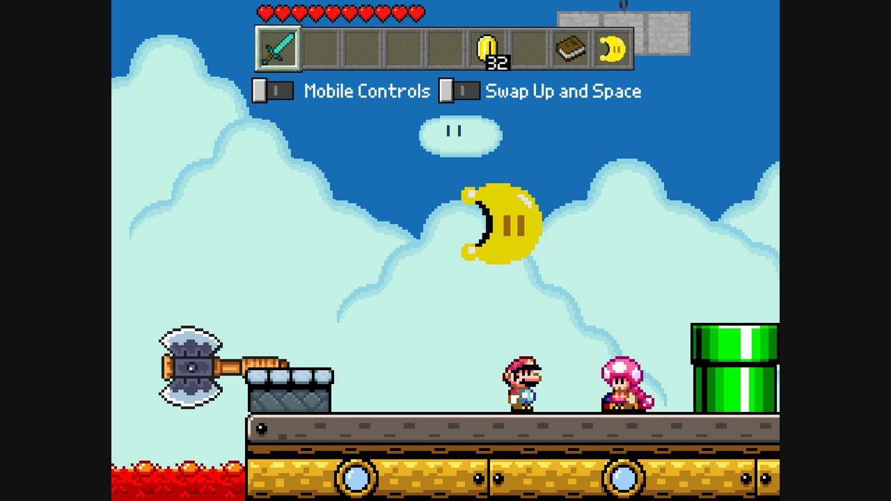 Super Mario 2D World + Palutenas Fury screenshot 2