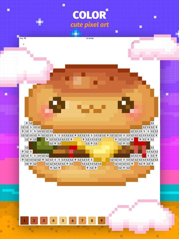 Color Book: Cute Pixel Art App screenshot 2
