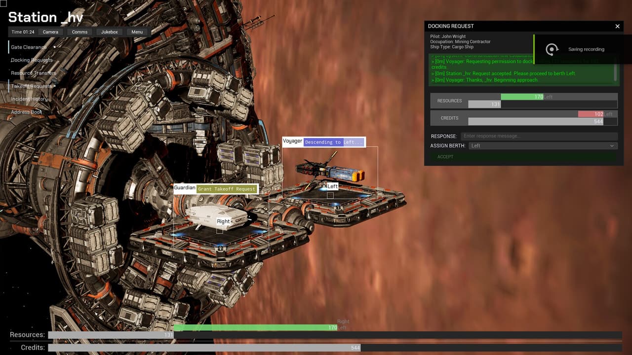 Delos: Space Traffic Control screenshot 2