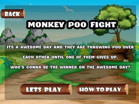 Angry Monkey Mud Toss Fight screenshot 3