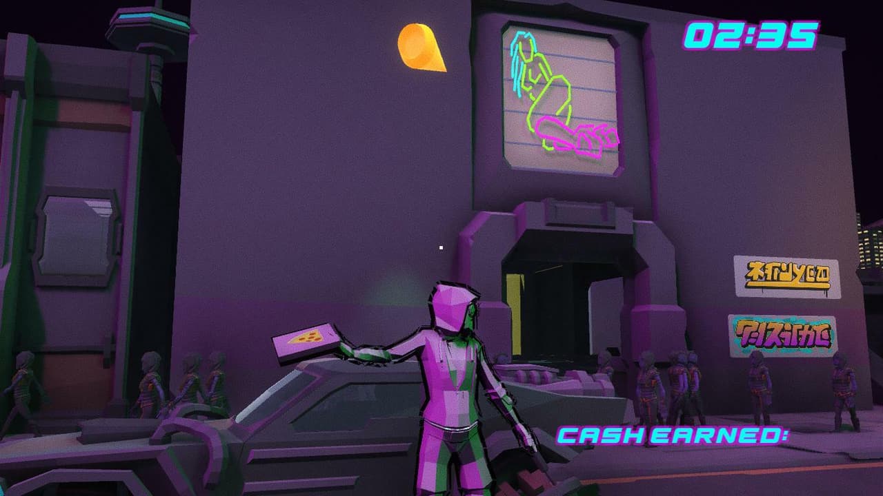 Cyberfunk Pizzaboy
