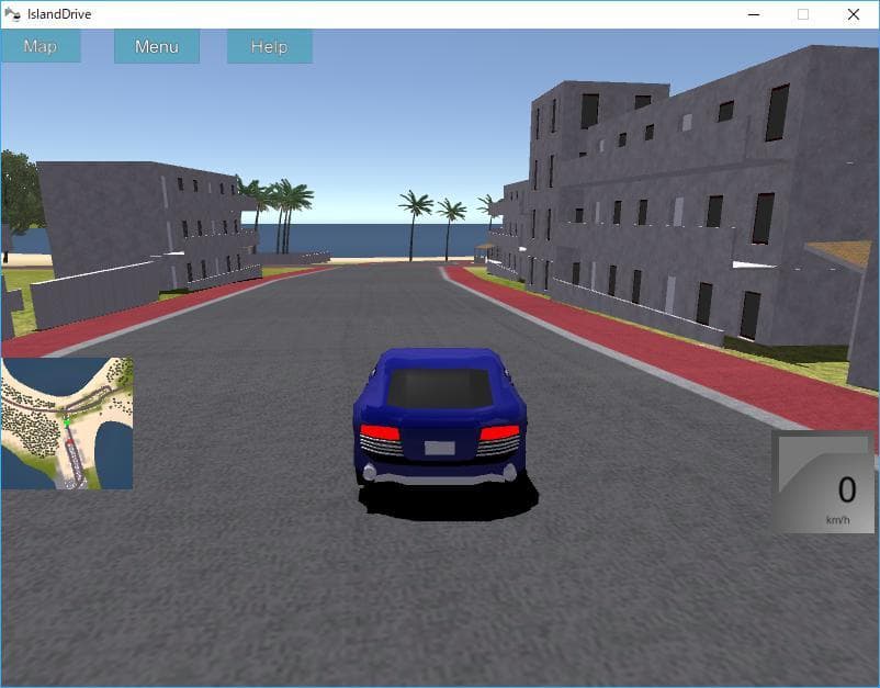 Open World Drive Mediterranean screenshot 2