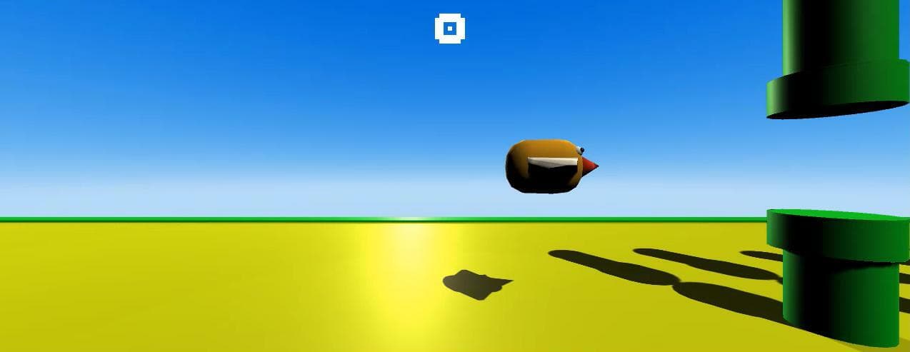 3D Flappy Bird (Ark0iAlxasov) screenshot 2
