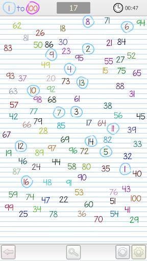 Find the Number - 1 to 100 screenshot 5