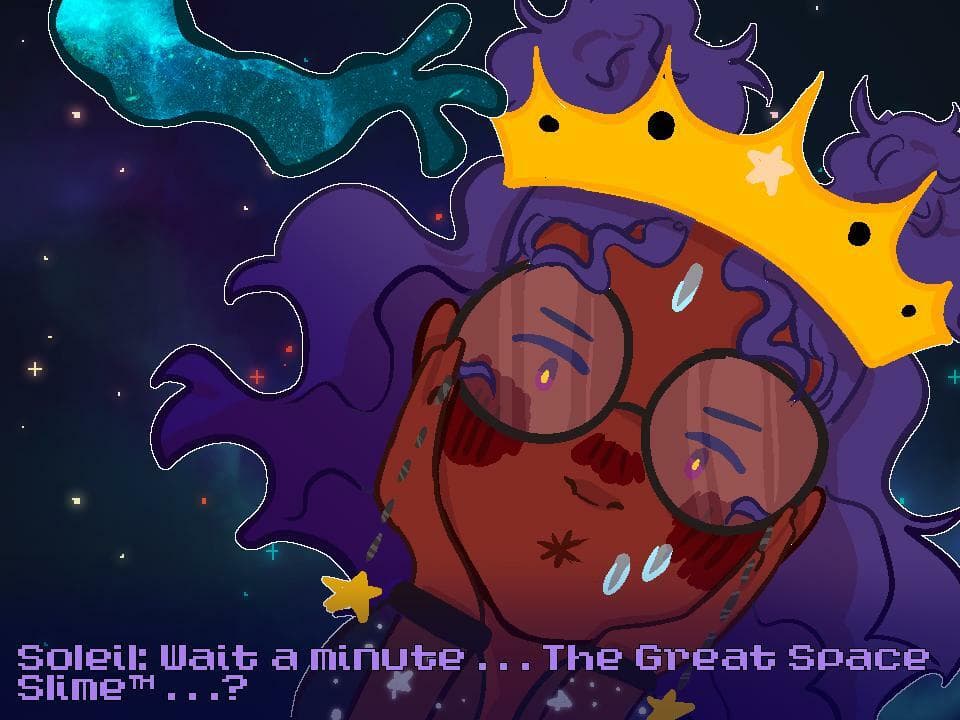⭒ Princess Soleil and The Great Space Slime ⭒ screenshot 2