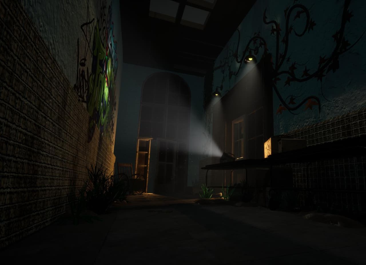 Abandoned Asylum Corridor