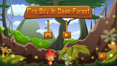 Fire Boy In Deep Forest screenshot 2