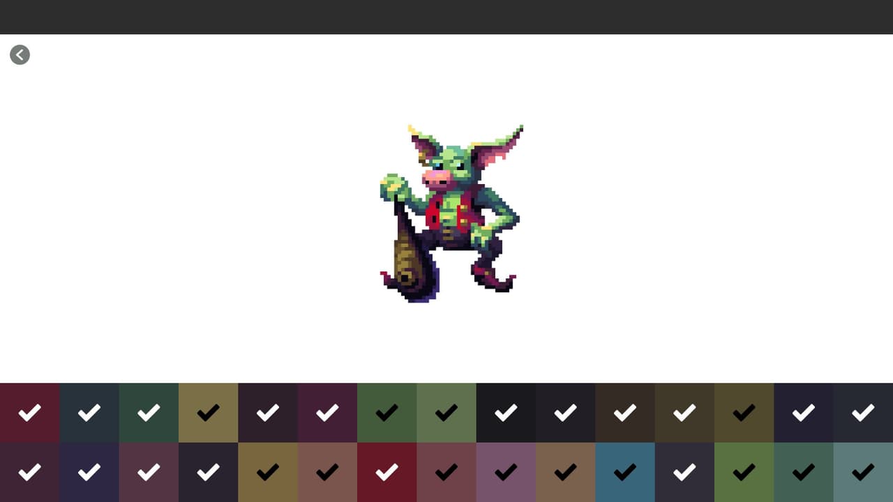 Pixel Art Monster - Color by Number screenshot 5