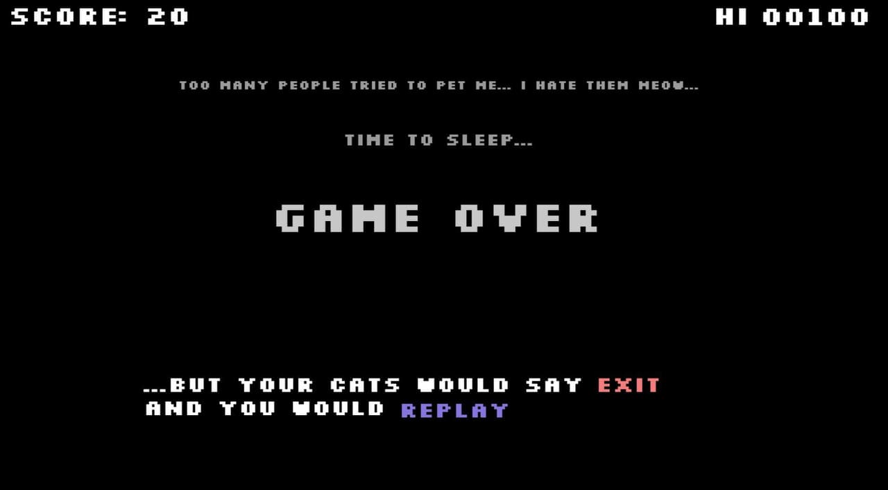 Cat walk sleep screenshot 4