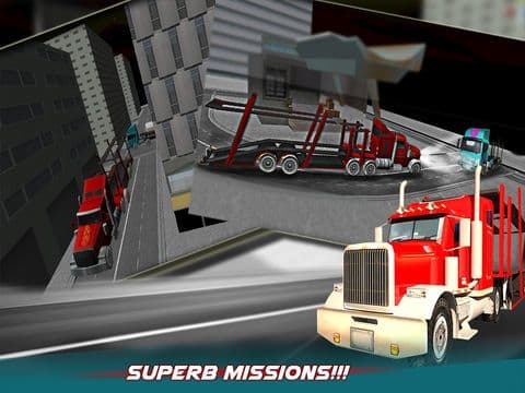 18 Wheeler Truck Driver Simulator 3D – Drive out the semi trailers to transport cargo at their destination