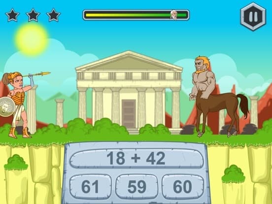 Zeus vs Monsters – School Edition: Fun Math Game screenshot 5
