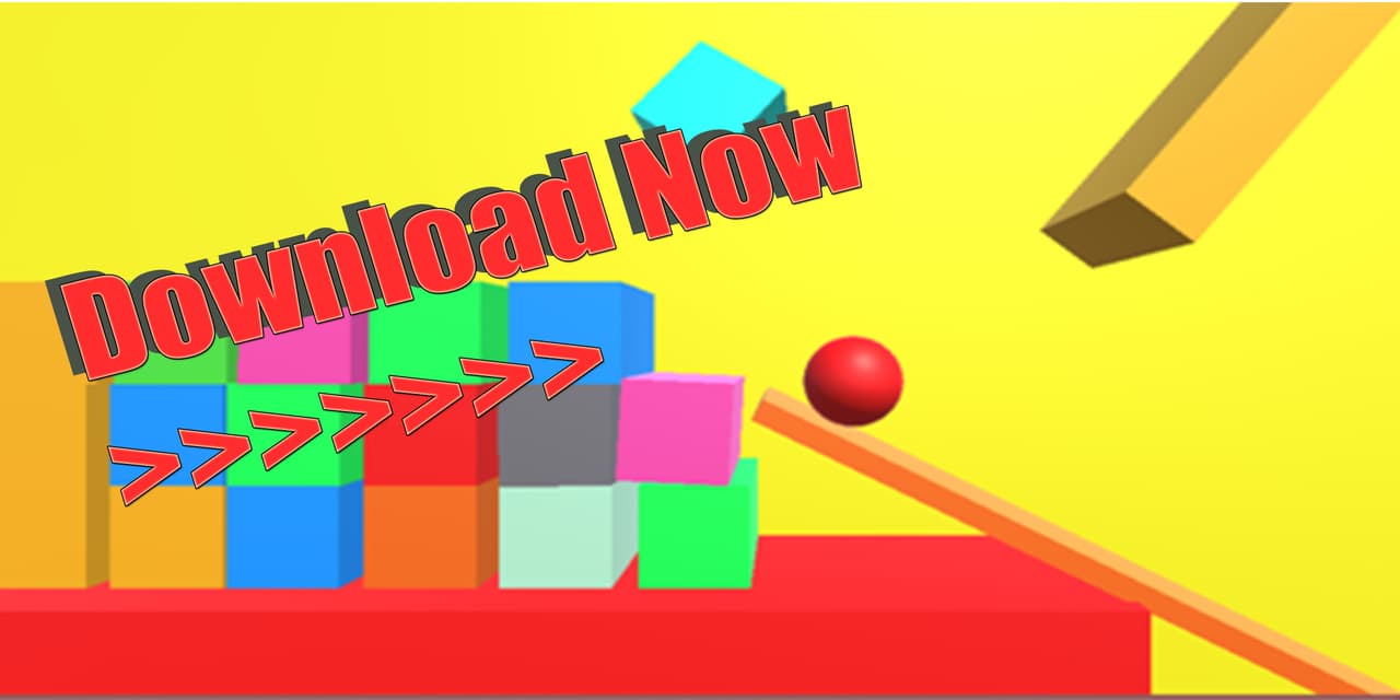 Ball Block Gravity: Cubes that disappear