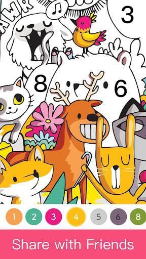 Paint.ly Color by Number - Fun Coloring Art Book screenshot 5