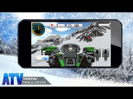 ATV Snow Simulator screenshot 6
