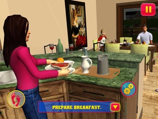 Virtual Mom: Happy Family 3D screenshot 3