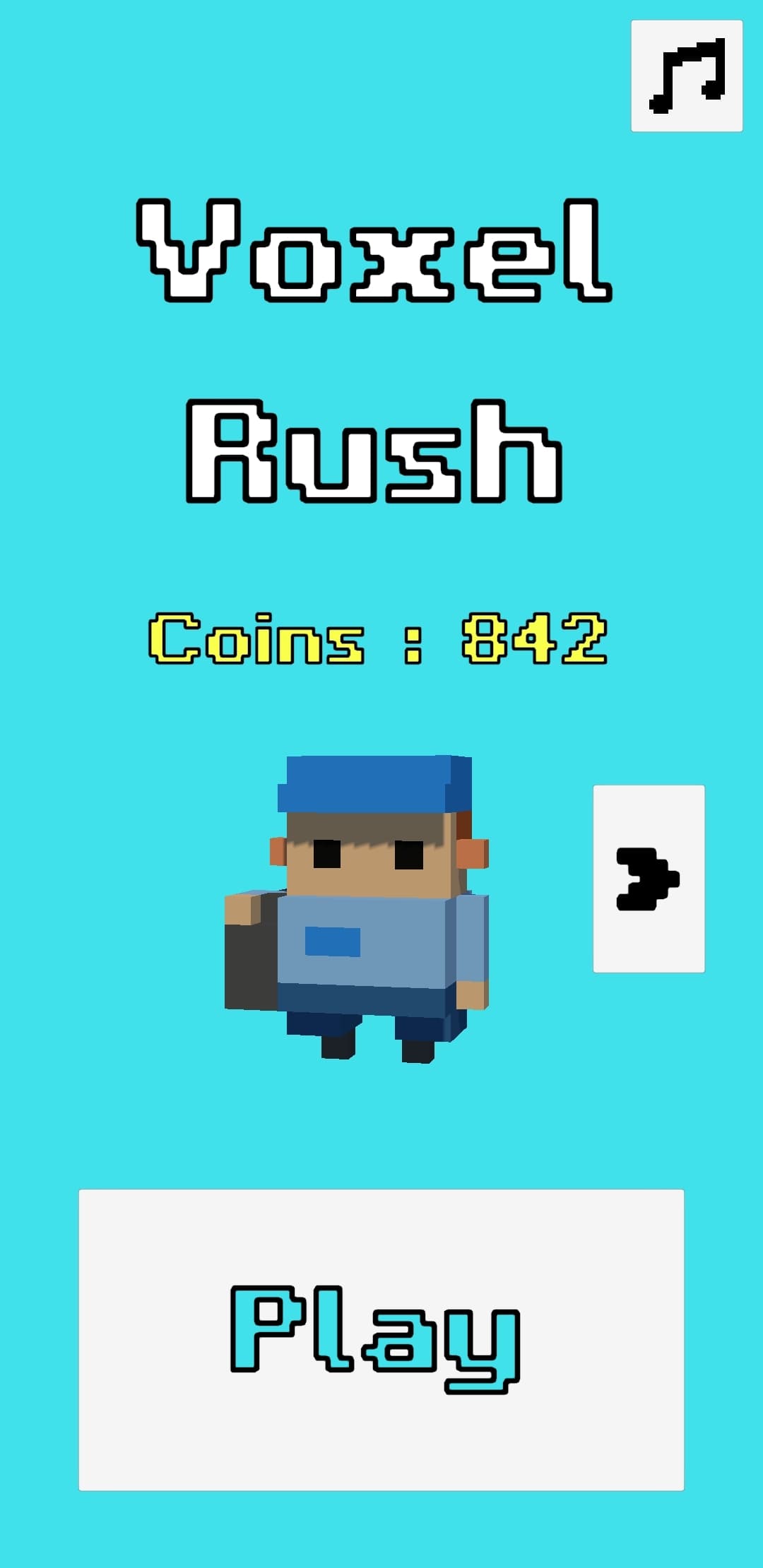 Voxel Rush (MunterGames) screenshot 3