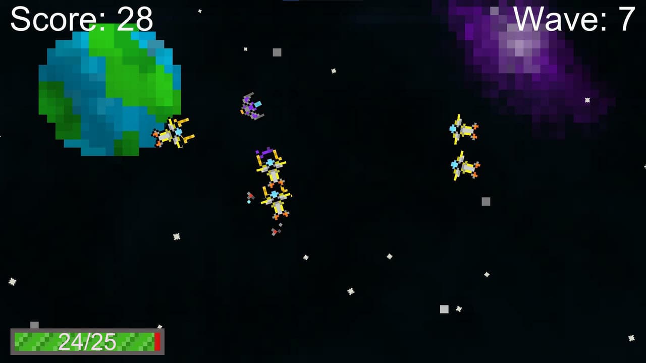 Space Wars: Galactic defenders screenshot 3