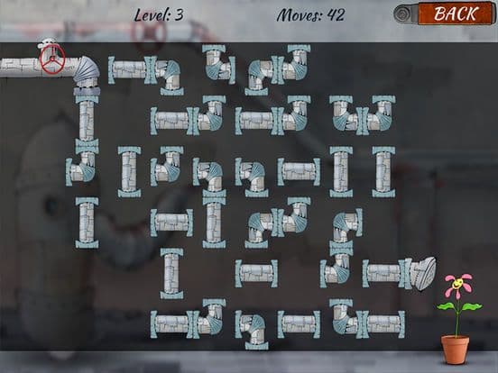 Expert Plumber 2 - Save the flower puzzle