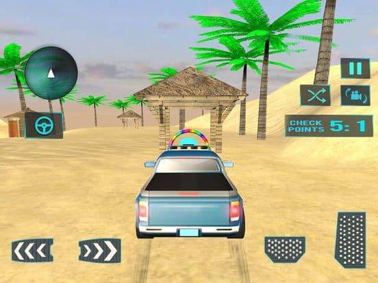 Beach Truck Water Surfing – 3D Fun Driving Sim screenshot 4