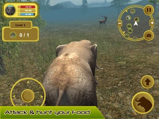 Wild Elephant Simulator 3D screenshot 2