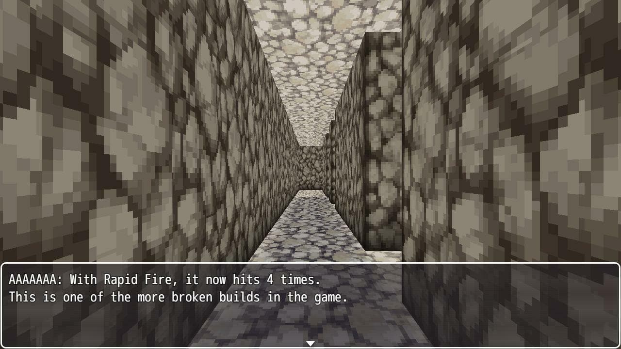 This Is A First Person Dungeon Crawler That Youre Speedrunning At An Event screenshot 2