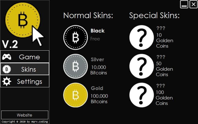 Bitcoin Clicker V.2