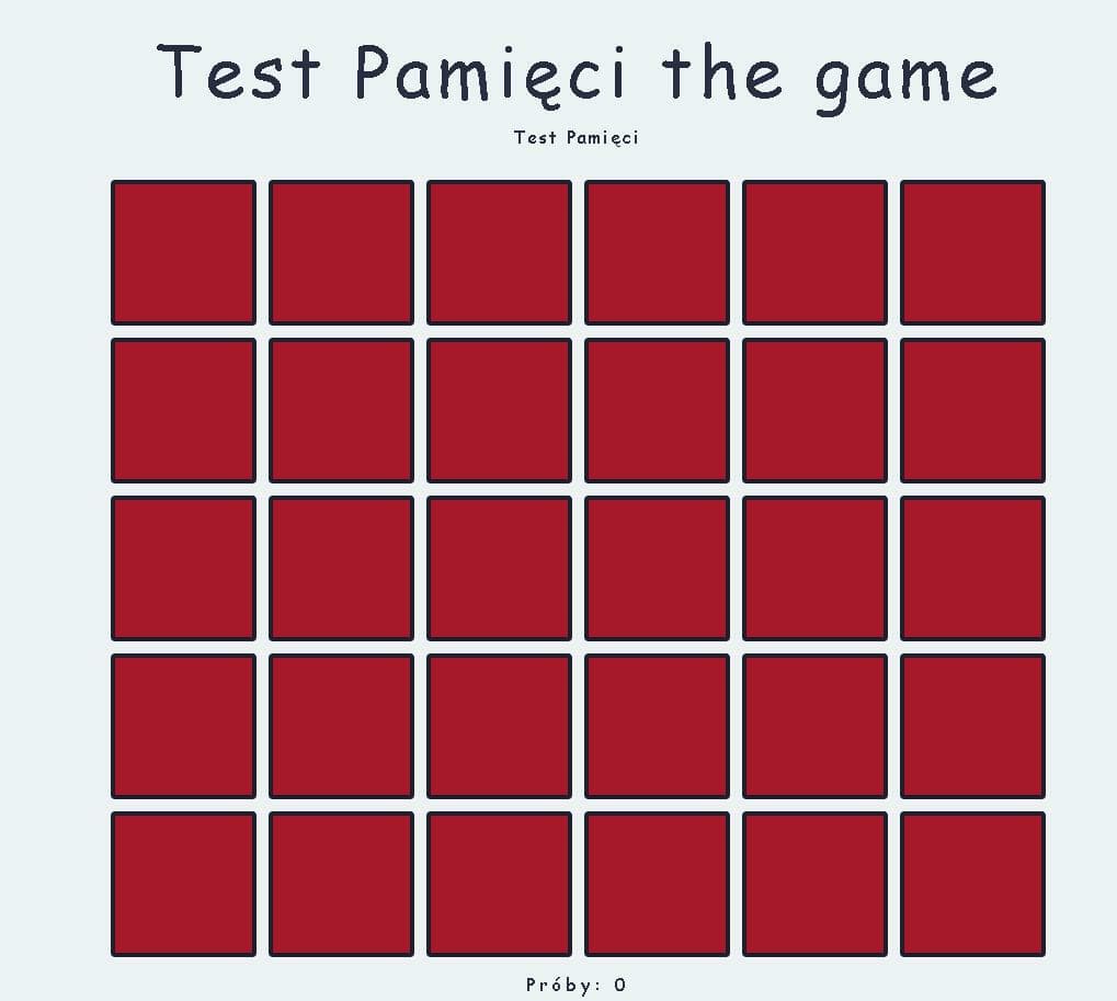 Gra w Pamięć