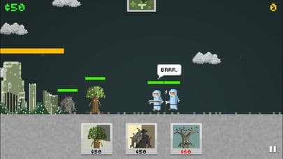 Pixel Warrior: castle defence and roguelike hybrid screenshot 2