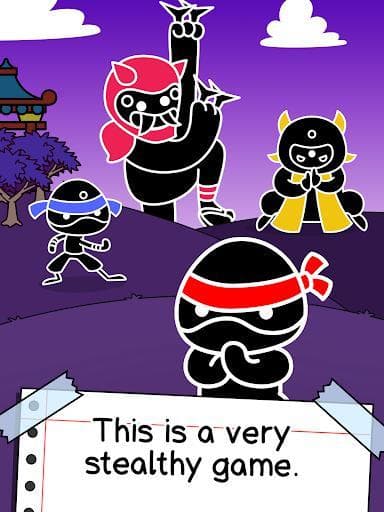 Ninja Evolution - Create & Merge Stealth Warriors screenshot 6