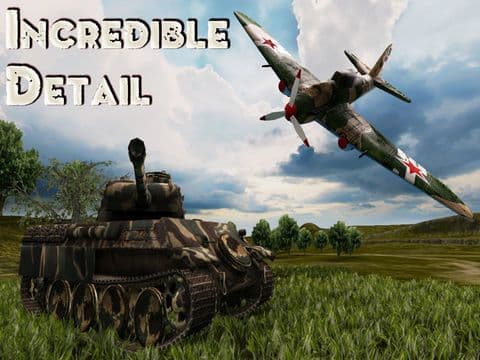 Road to Berlin. IL-2 Shturmovik - Combat Flight Simulator of Infinite Sky Gunship and Tanks Hunter screenshot 3