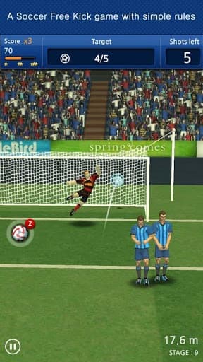 Finger soccer: Football kick screenshot 2