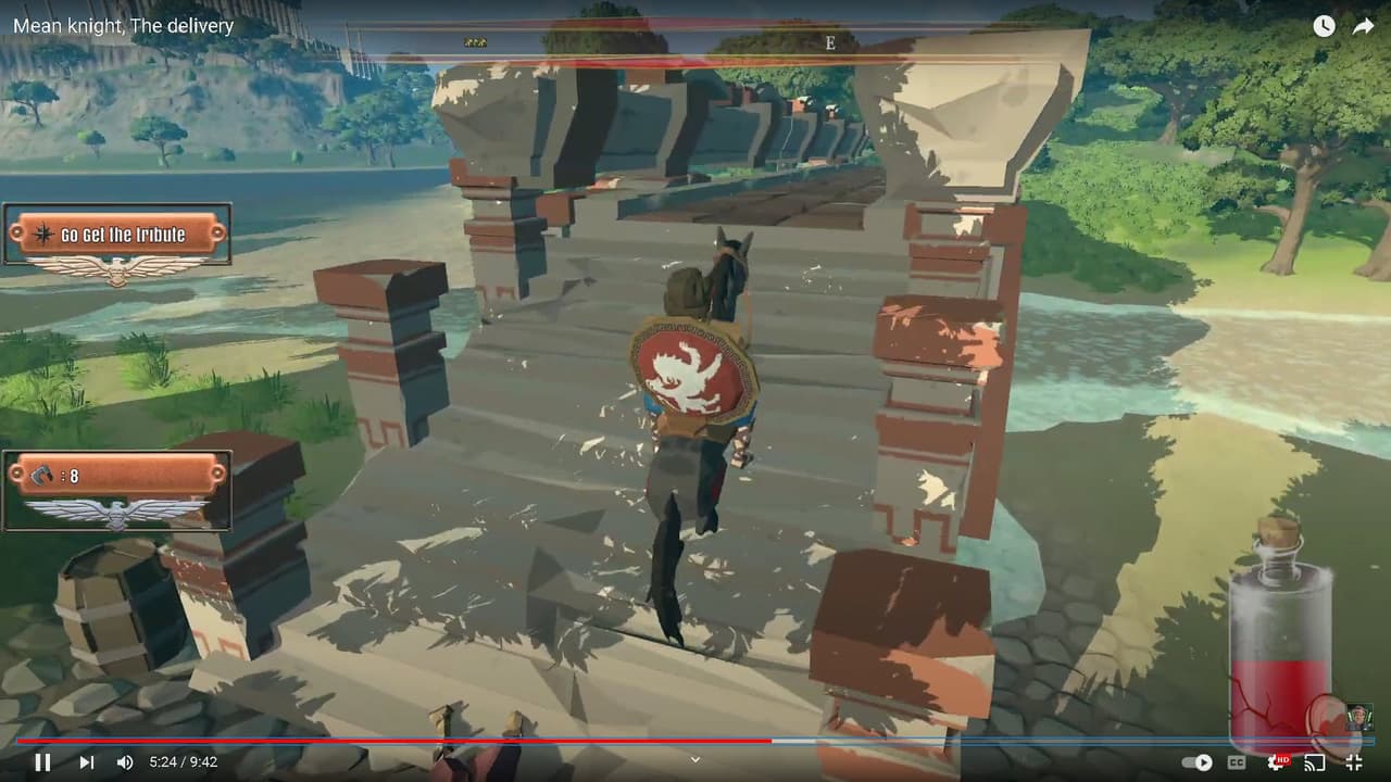 Mean knight delivery screenshot 3