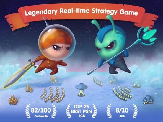Mushroom Wars: Space! screenshot 2
