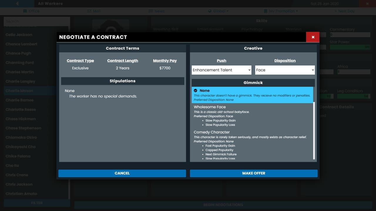 Pro Wrestling Simulator screenshot 4