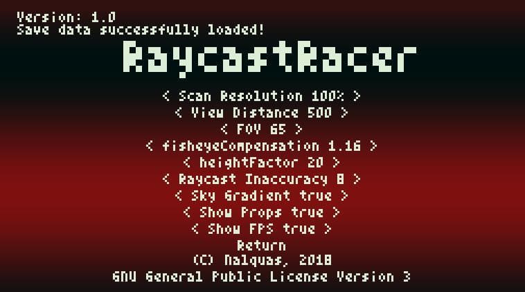Raycast Racer