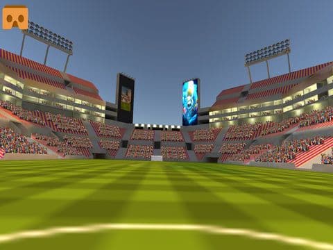 Virtual Reality Soccer Header training
