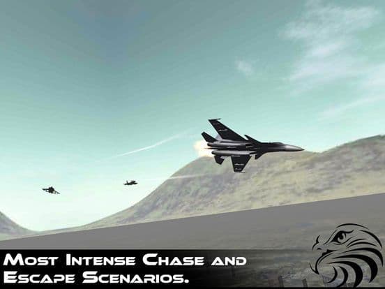 Jet Fighter Dogfight Chase - Hybrid Flight Simulation and Action game 2016