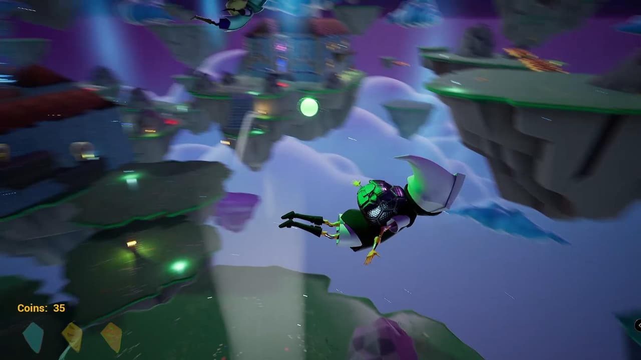 Falling Skies Platformer screenshot 3