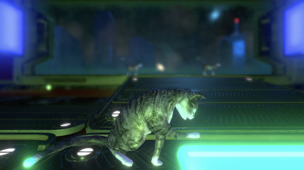 Neon Cyborg Cat Club screenshot 2