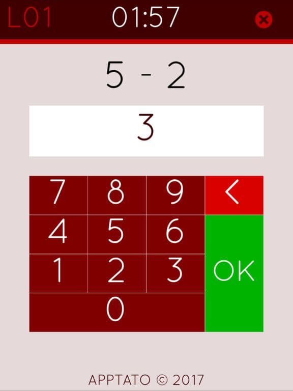 Subtraction Master 2 (Full Version) screenshot 2