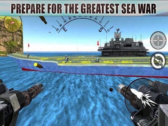 Gunship Shooter: Sea War Moder screenshot 2